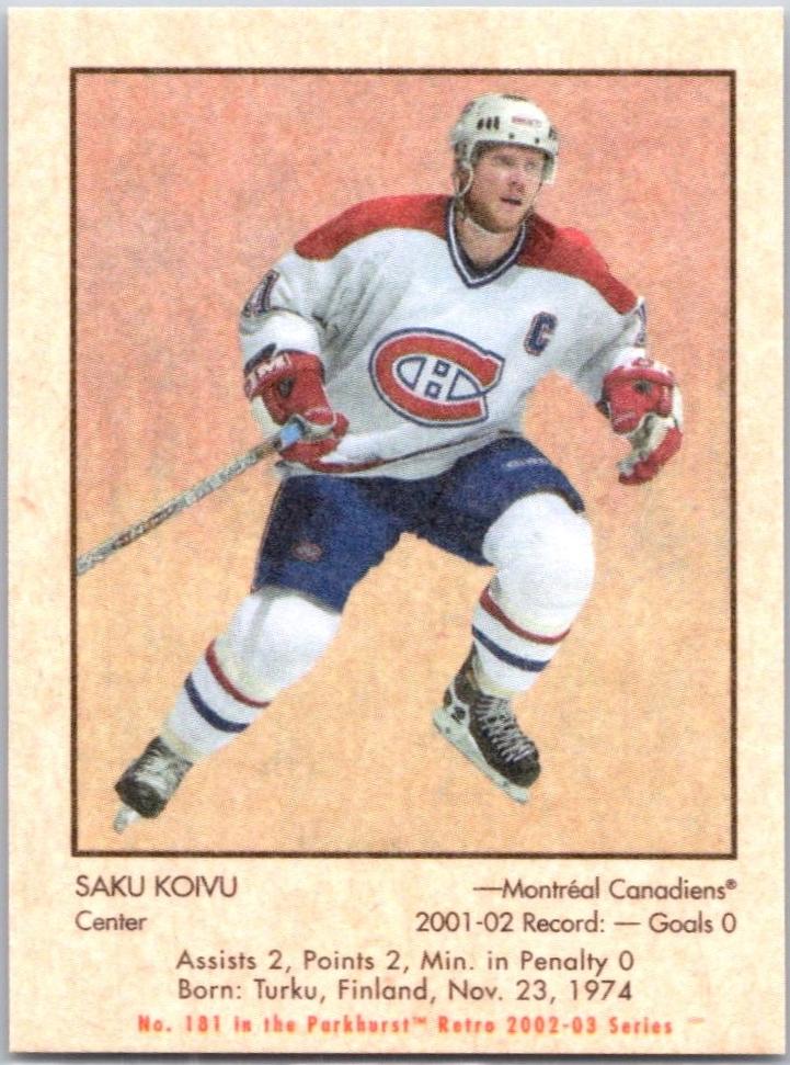 Saku Koivu [Mini] #181