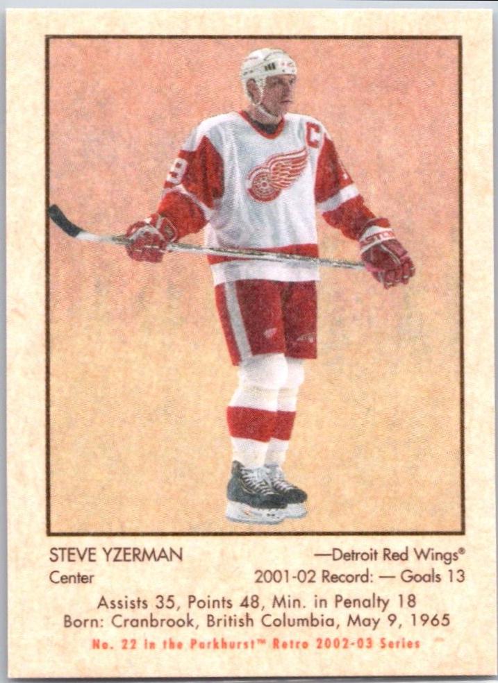 Steve Yzerman [Mini] #22