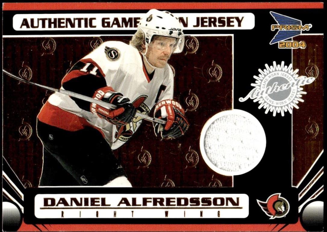 Daniel Alfredsson [Game-Worn Jersey] #132