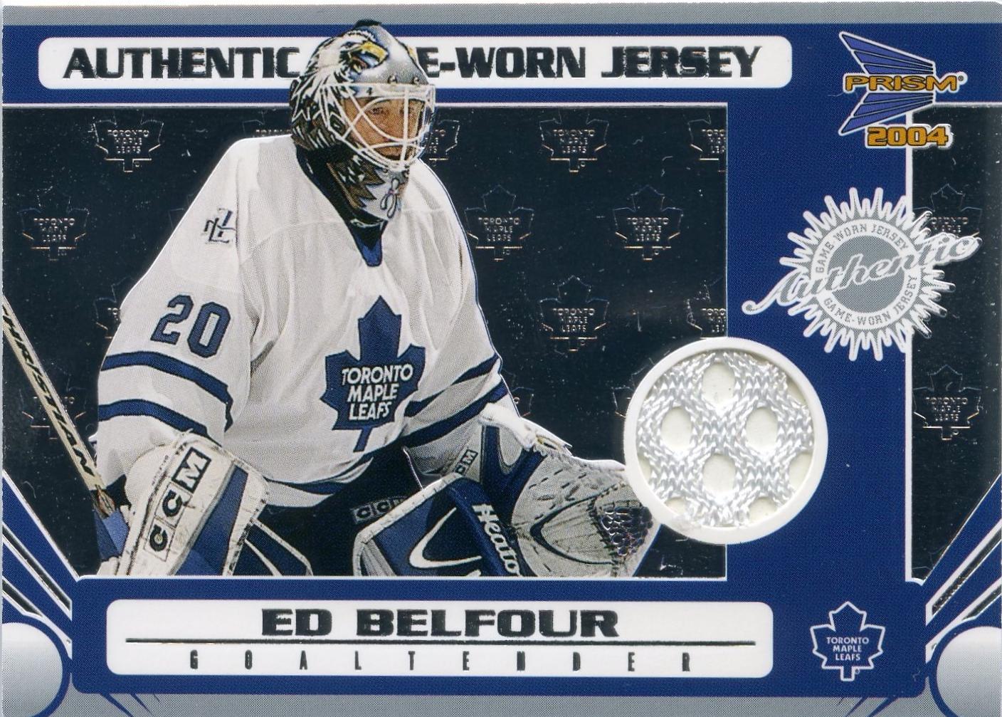 Ed Belfour [Game-Worn Jersey] #144