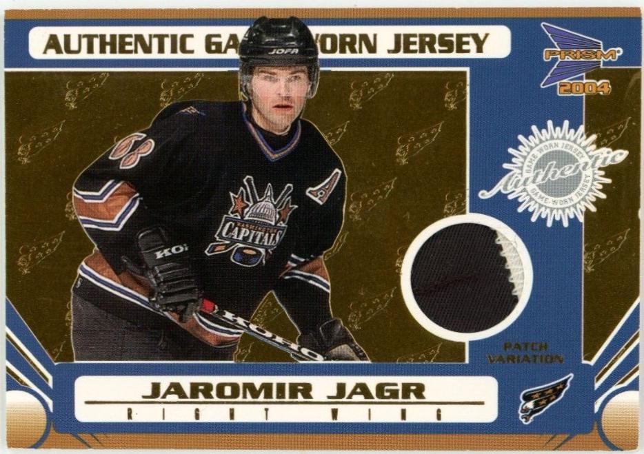 Jaromir Jagr [Patch Game-Worn Jersey] #150