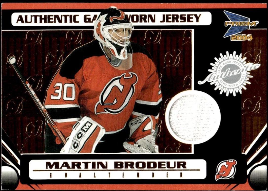 Martin Brodeur [Game-Worn Jersey] #127