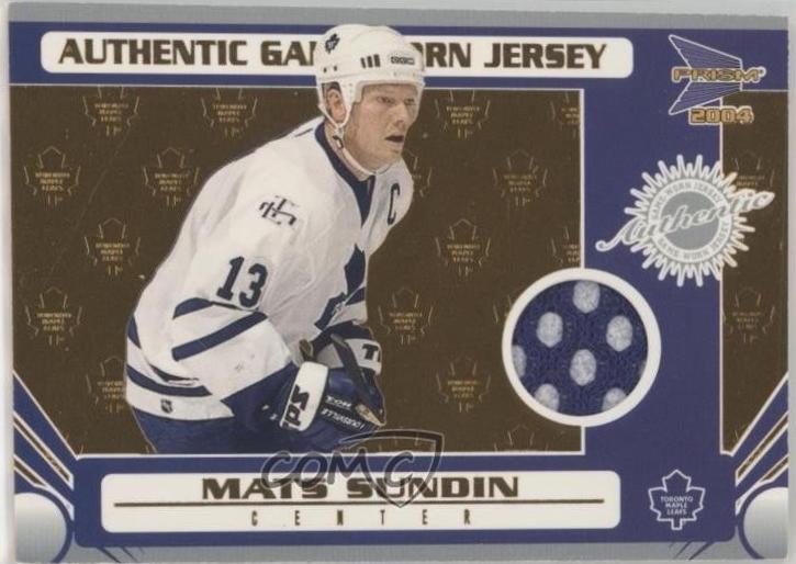Mats Sundin [Game-Worn Jersey] #145