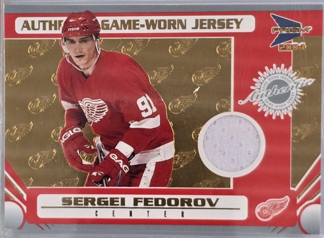 Sergei Fedorov [Game-Worn Jersey] #116