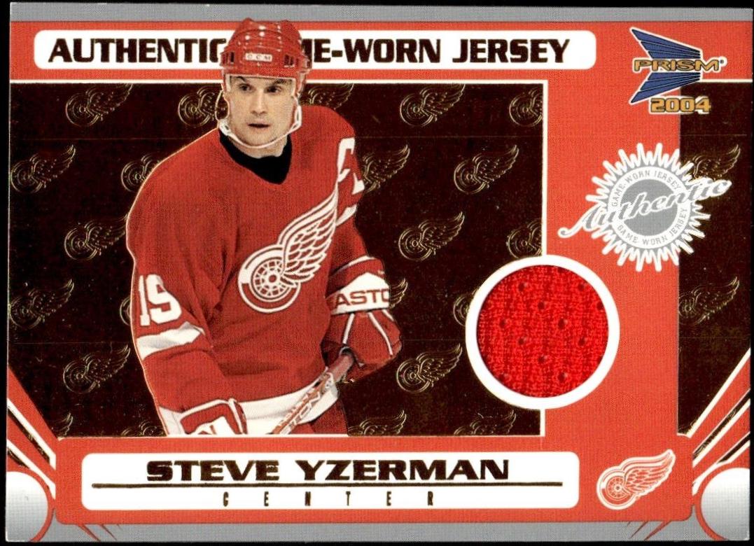 Steve Yzerman [Game-Worn Jersey] #118