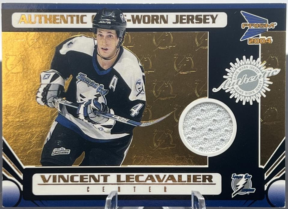 Vincent Lecavalier [Patch Game-Worn Jersey] #142
