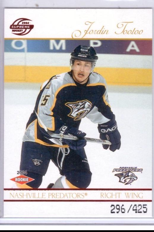 Jordin Tootoo [Red] #125