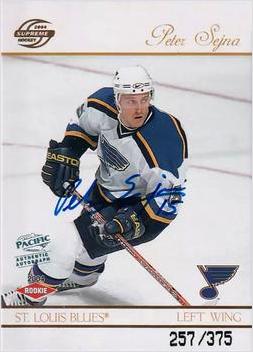 Peter Sejna [Autograph] #135