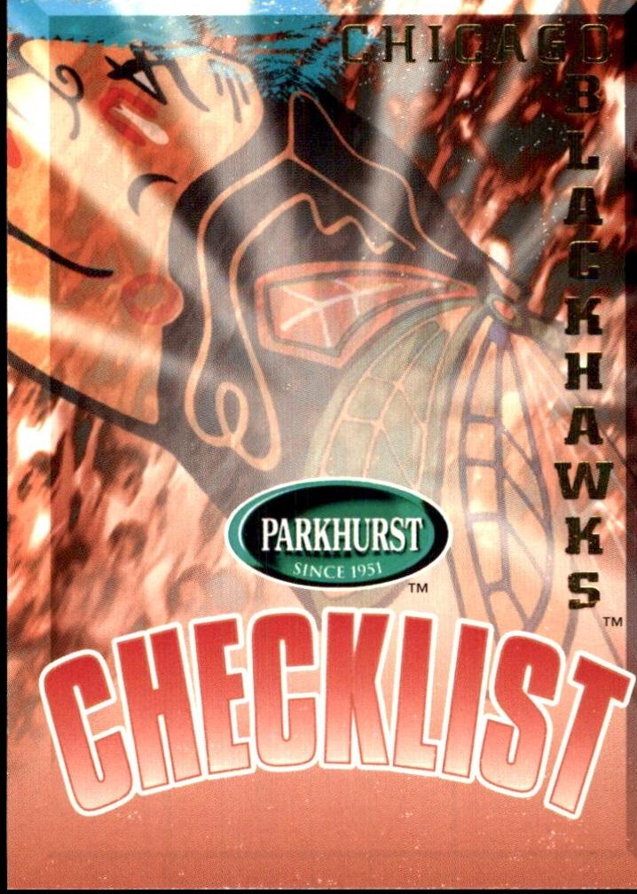 Blackhawks Checklist #315