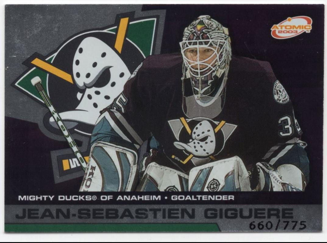 Jean-Sebastien Giguere [Hobby] #1