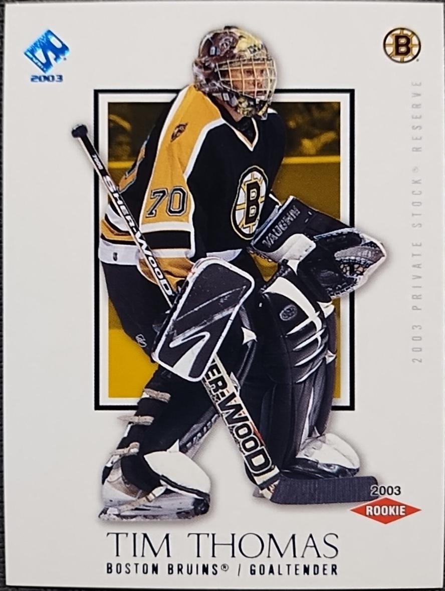 Tim Thomas  [Blue] #154