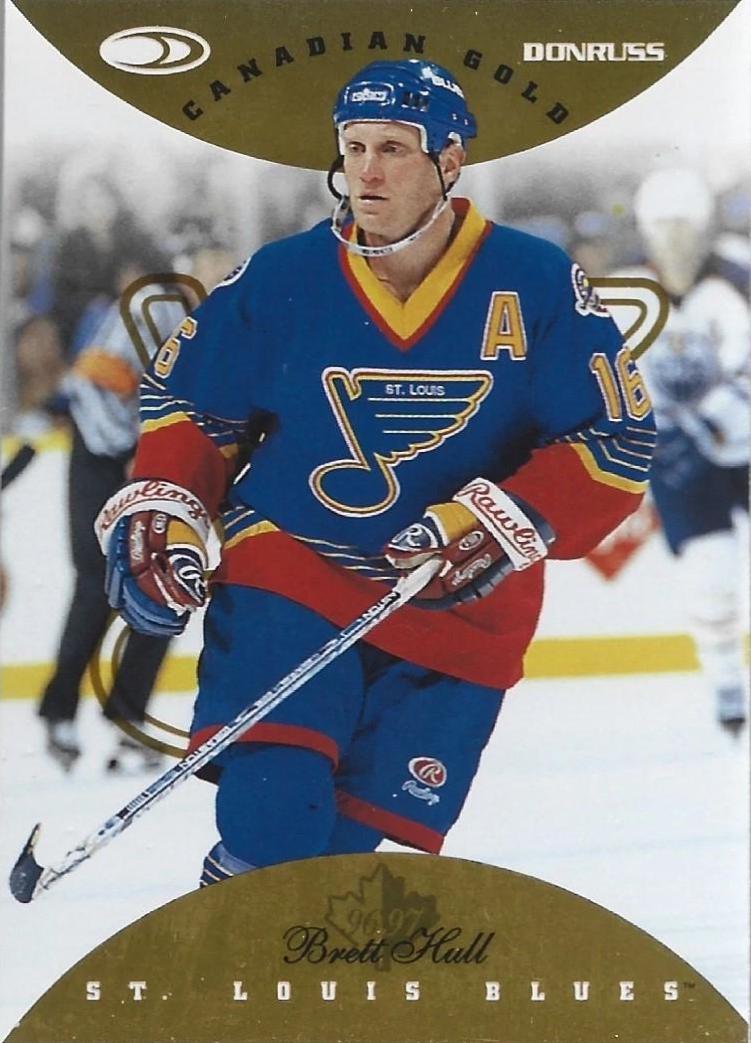 Brett Hull [Gold Press Proof] #65