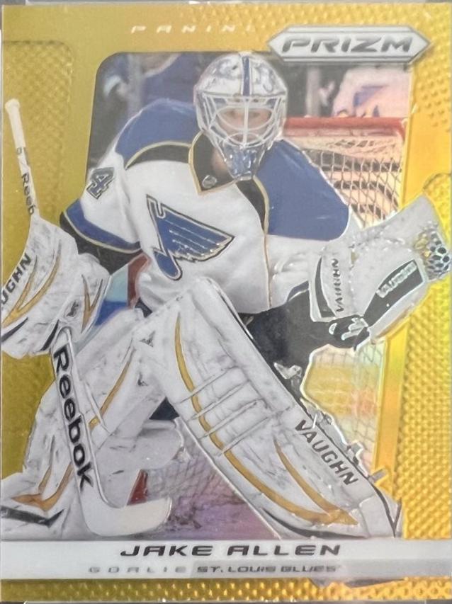 Jake Allen [Gold Prizm] #186