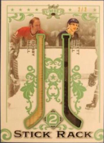 Bobby Hull, Brett Hull [Emerald] #SR2-02