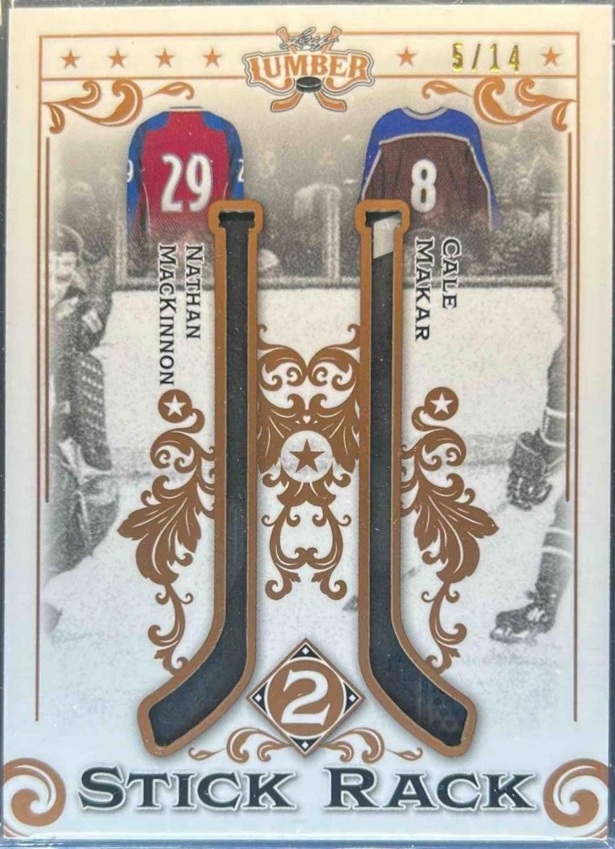 Nathan MacKinnon, Cale Makar [Bronze] #SR2-18