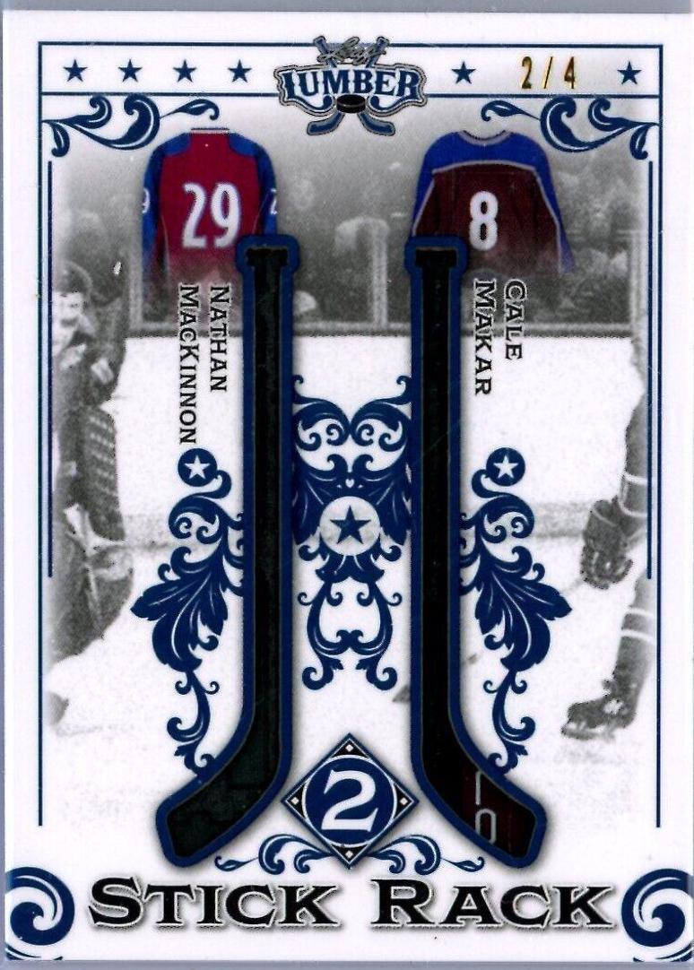 Nathan MacKinnon, Cale Makar [Red] #SR2-18