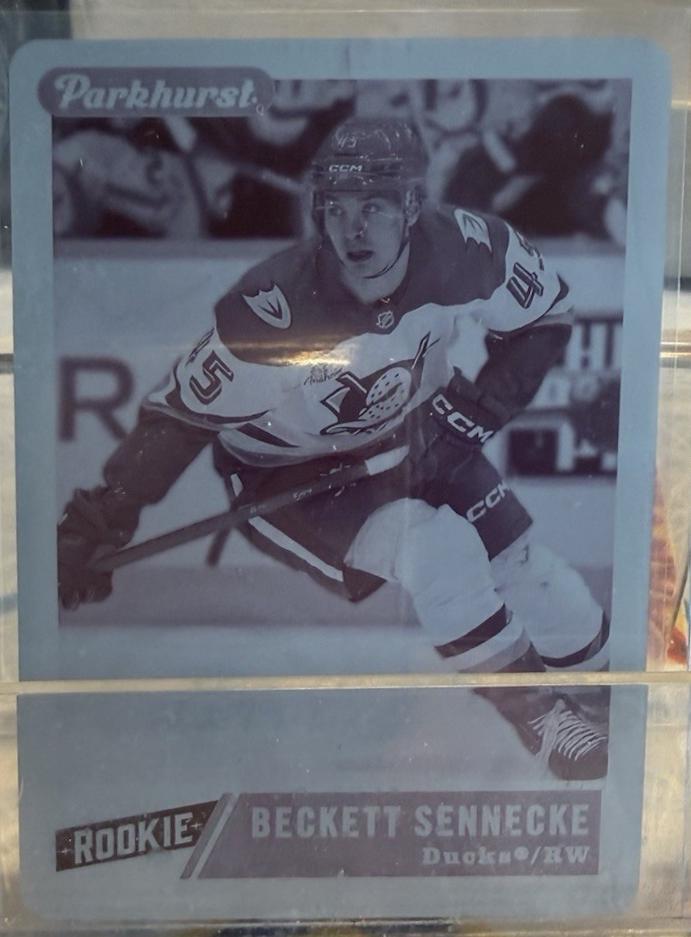 Beckett Sennecke [Printing Plate] #209