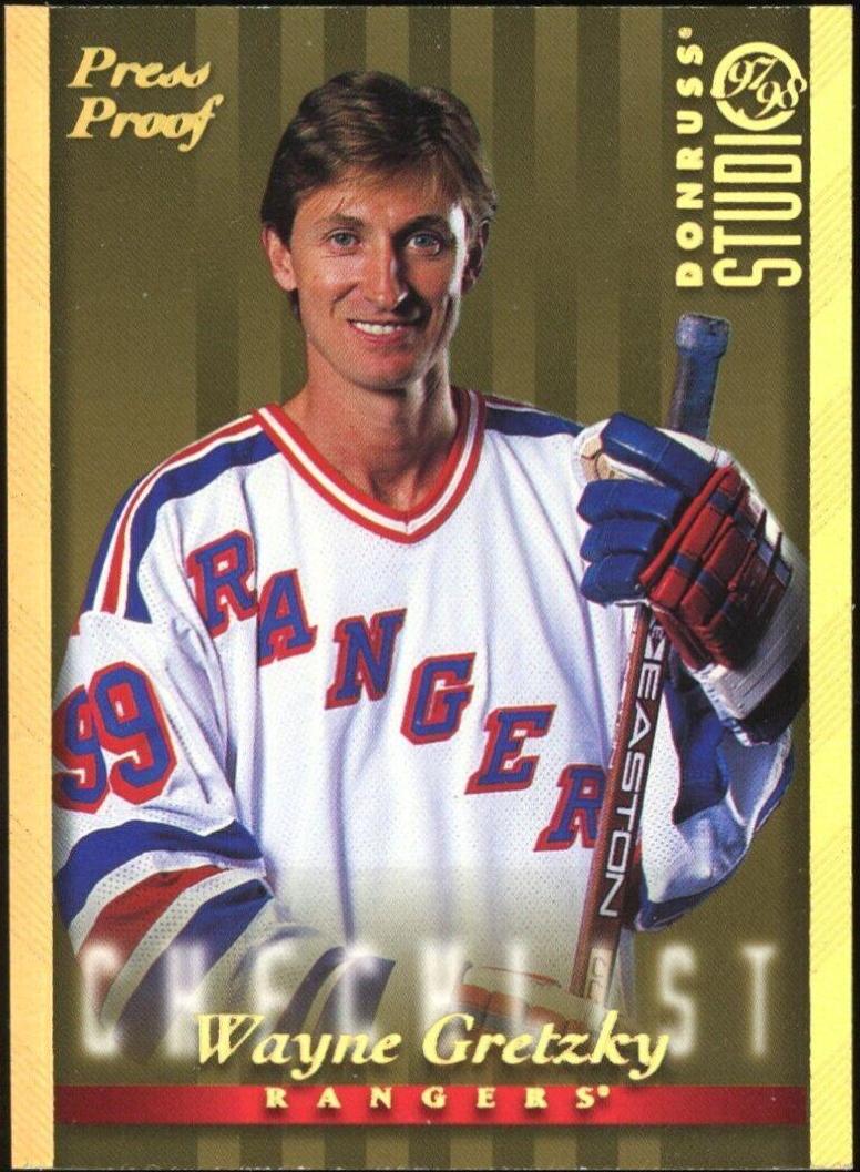 Wayne Gretzky [Press Proof Gold] #143