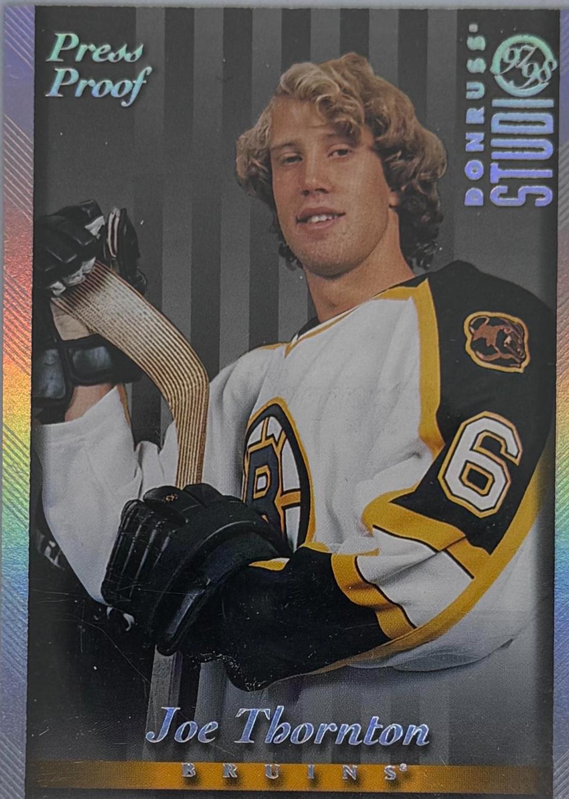 Joe Thornton [Press Proof Silver] #54