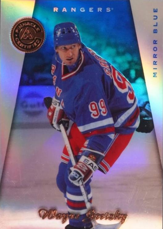 Wayne Gretzky [Mirror Blue] #100