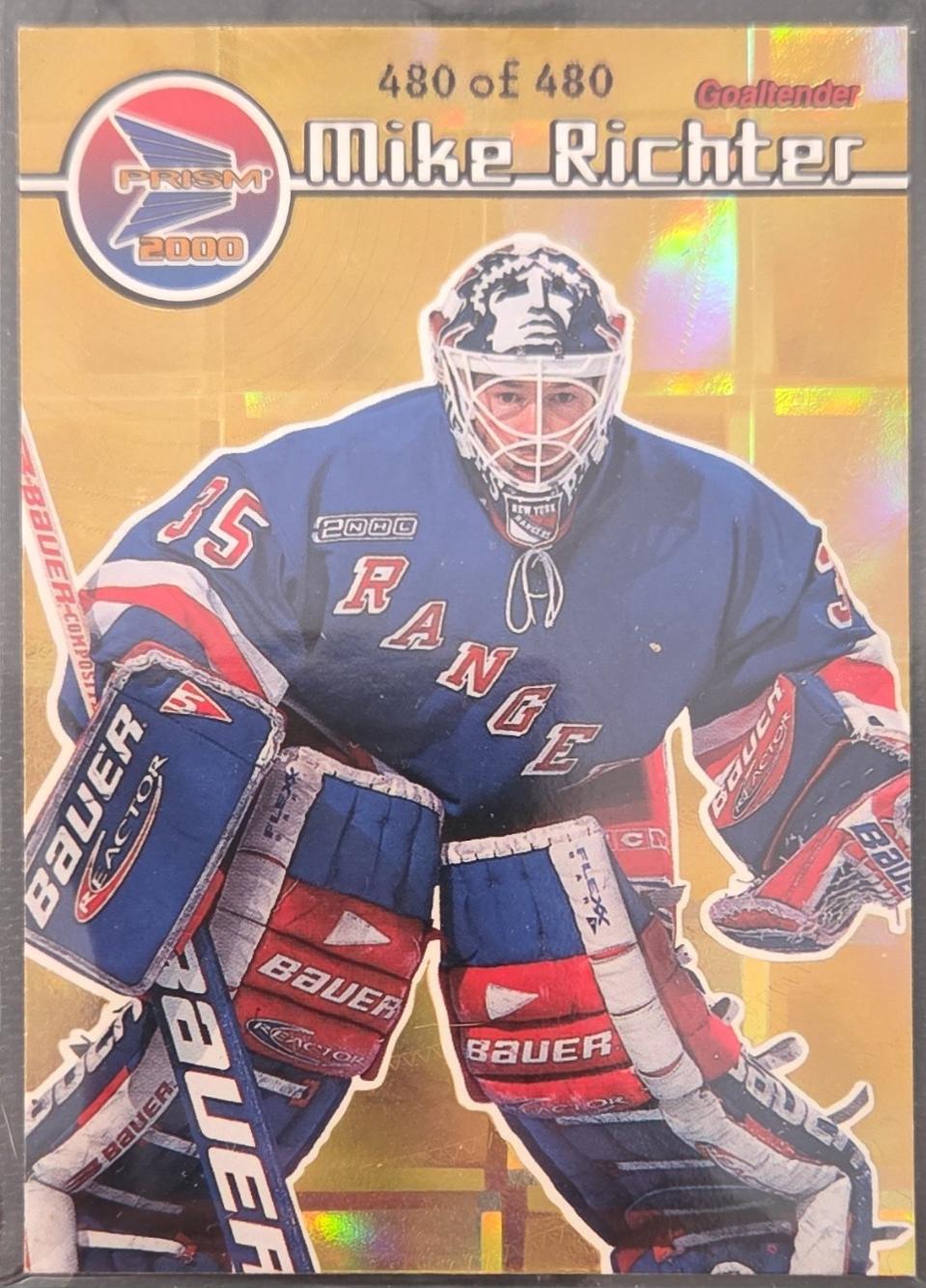Mike Richter [Holographic Gold] #92