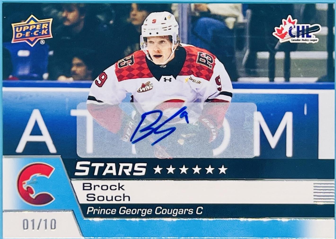 Brock Souch [Blue Autograph] #350