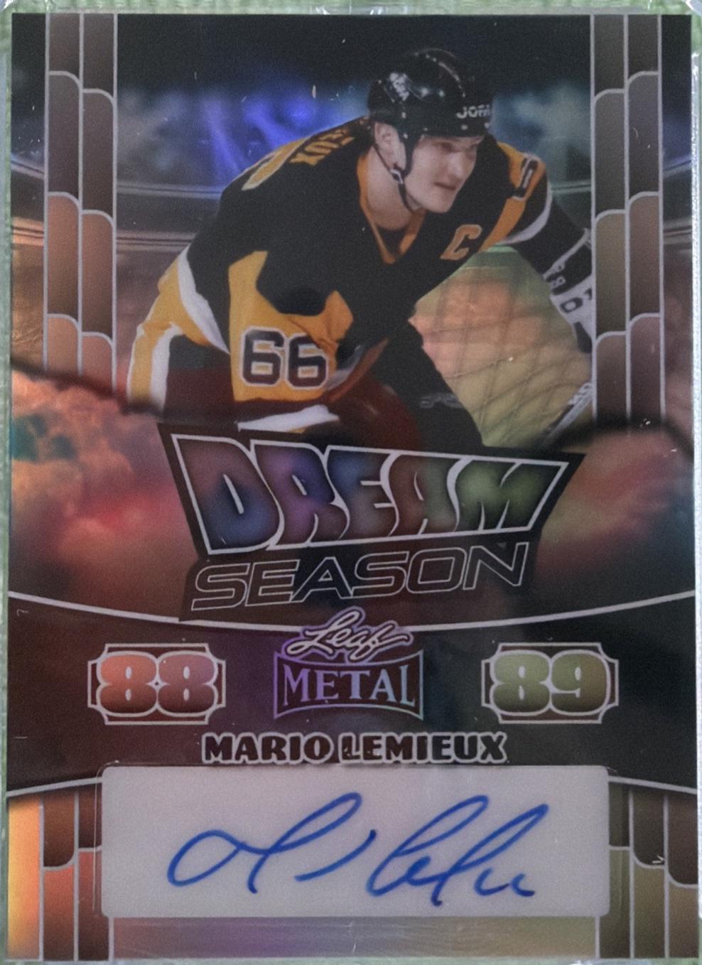Mario Lemieux [Prismatic Silver] #DS-ML1