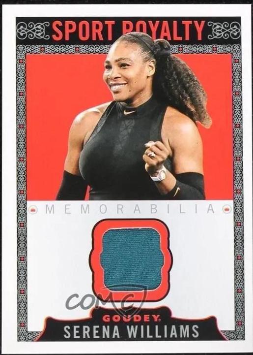 Serena Williams [Goudey Sport Royalty Memorabilia] #SRM-SW