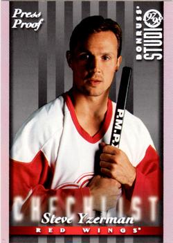 Steve Yzerman [Press Proofs Silver] #106