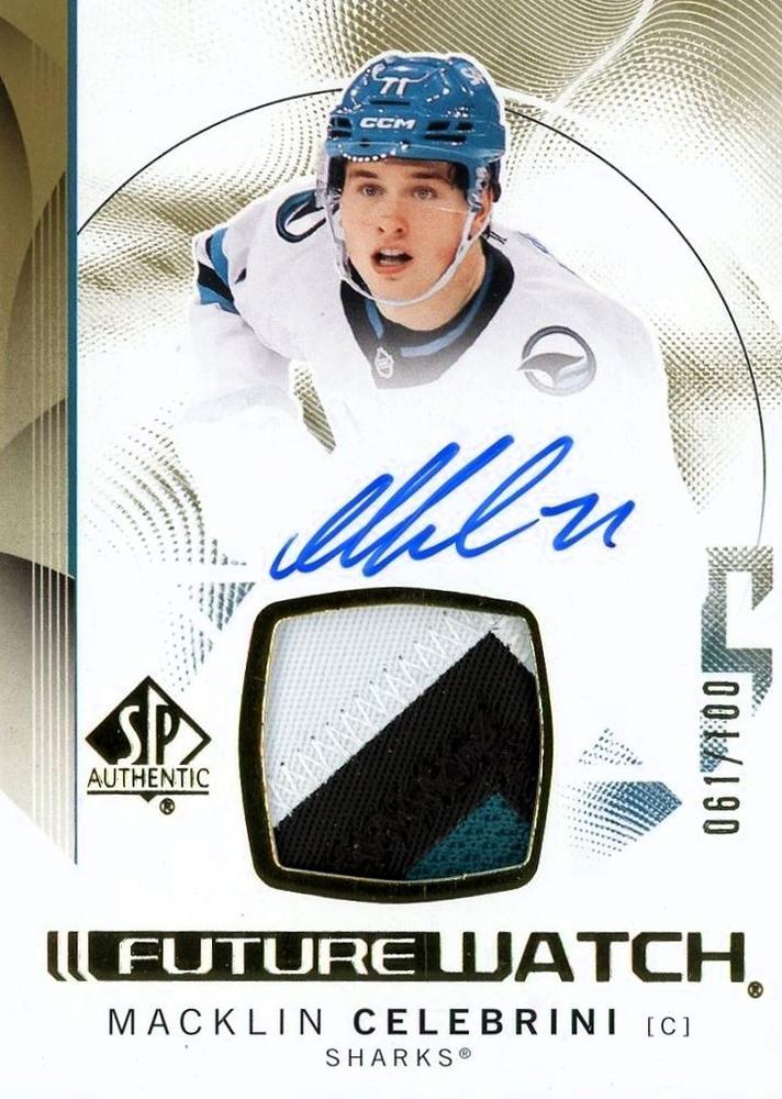 Macklin Celebrini [Autograph Patch] #184