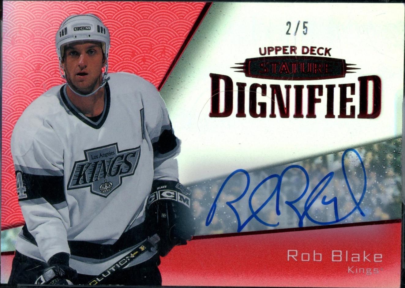 Rob Blake [Autograph Red] #D-14