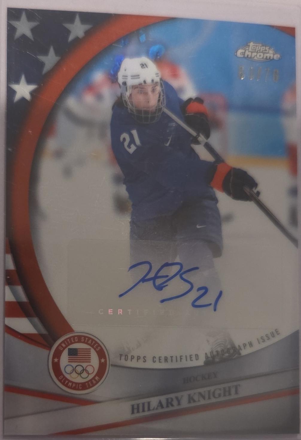 Hilary Knight [USA Flag] #BCA-HKN