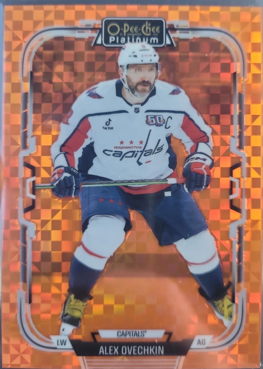 Alex Ovechkin [Orange Checkers] #120