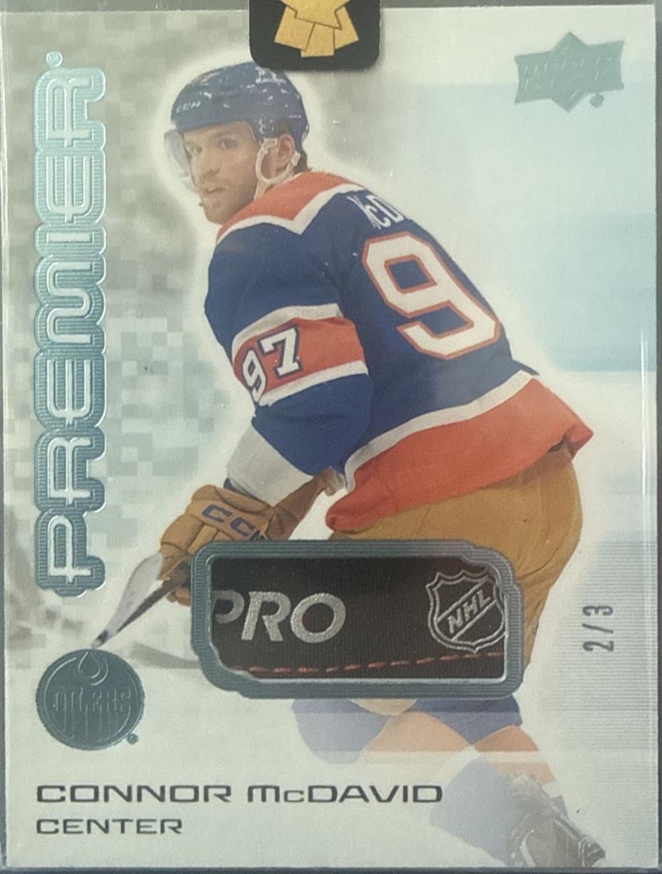 Connor McDavid [Platinum Blue Neckline] #49