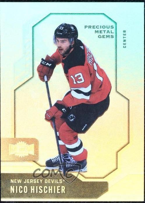 Nico Hischier [Gold Precious Metal Gems] #49