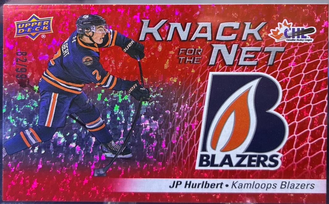 JP Hurlbert [Red Speckled Foilboard] #KN-4
