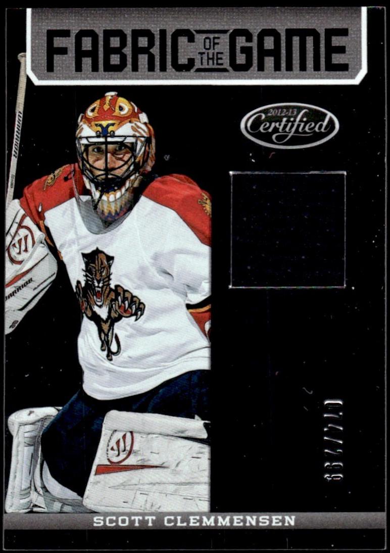 Scott Clemmensen [Mirror Red Jersey Team Die Cut] #FOG-SCL