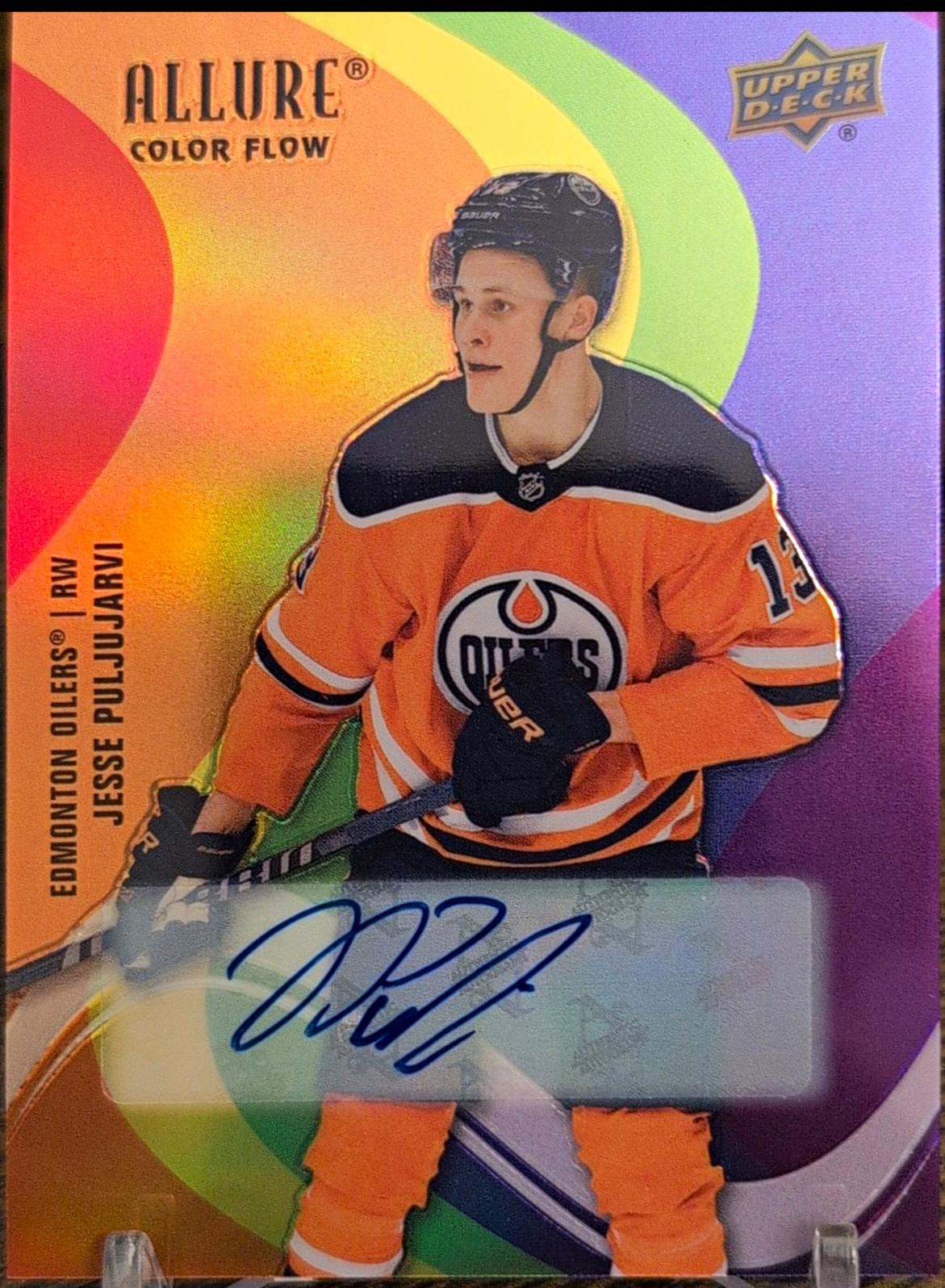 Jesse Puljujarvi [Golden Treasures Autograph] #SF-82