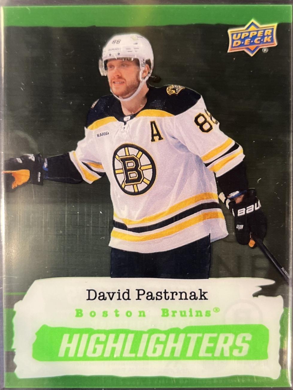 David Pastrnak [Green] #HL-20