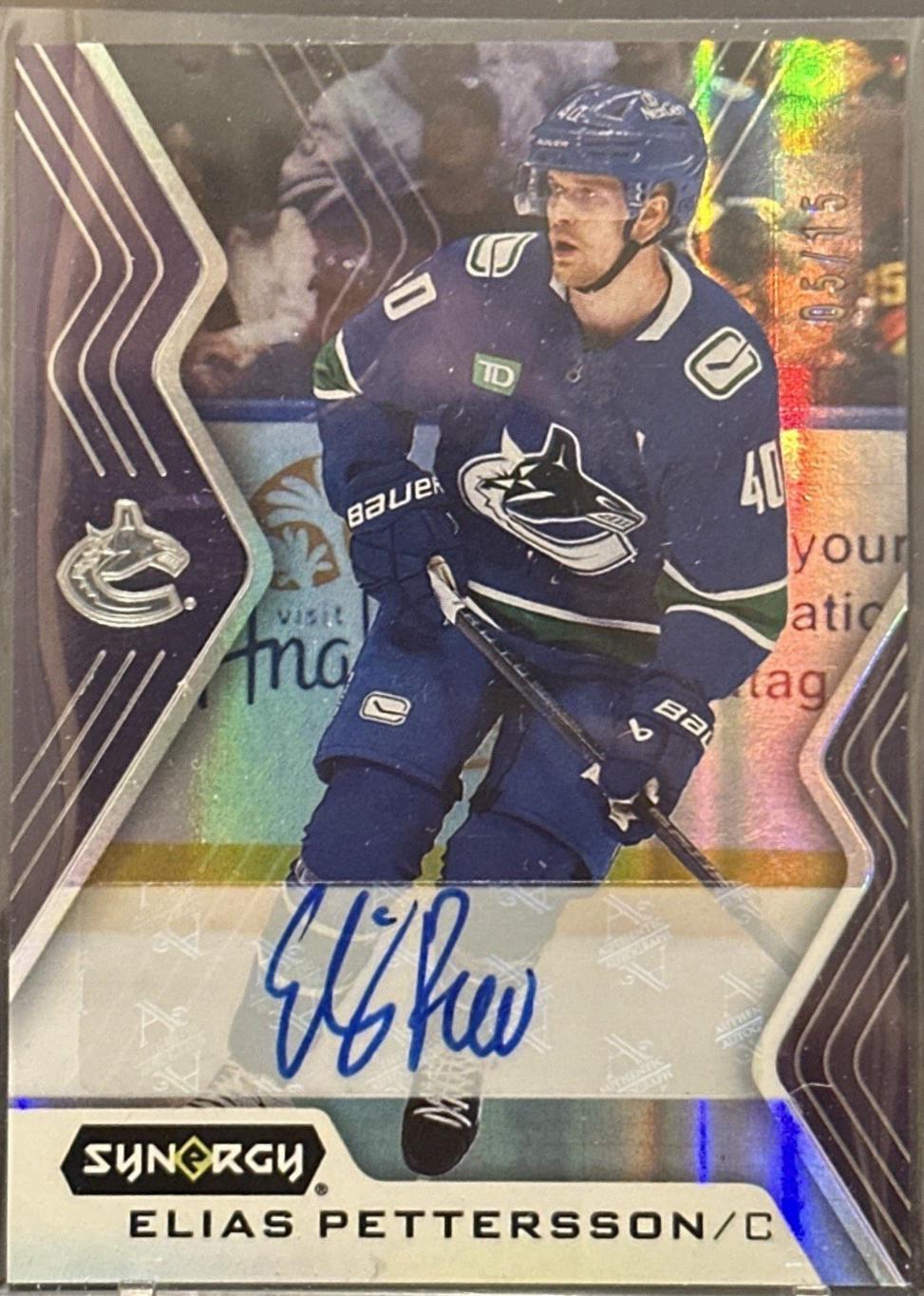 Elias Pettersson [Purple Autograph] #42