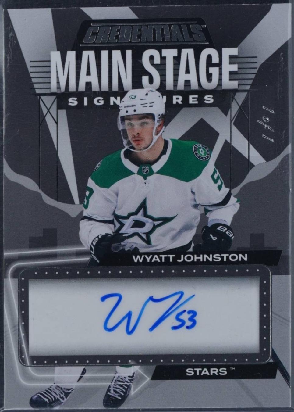Wyatt Johnston [Black] #MS-WJ