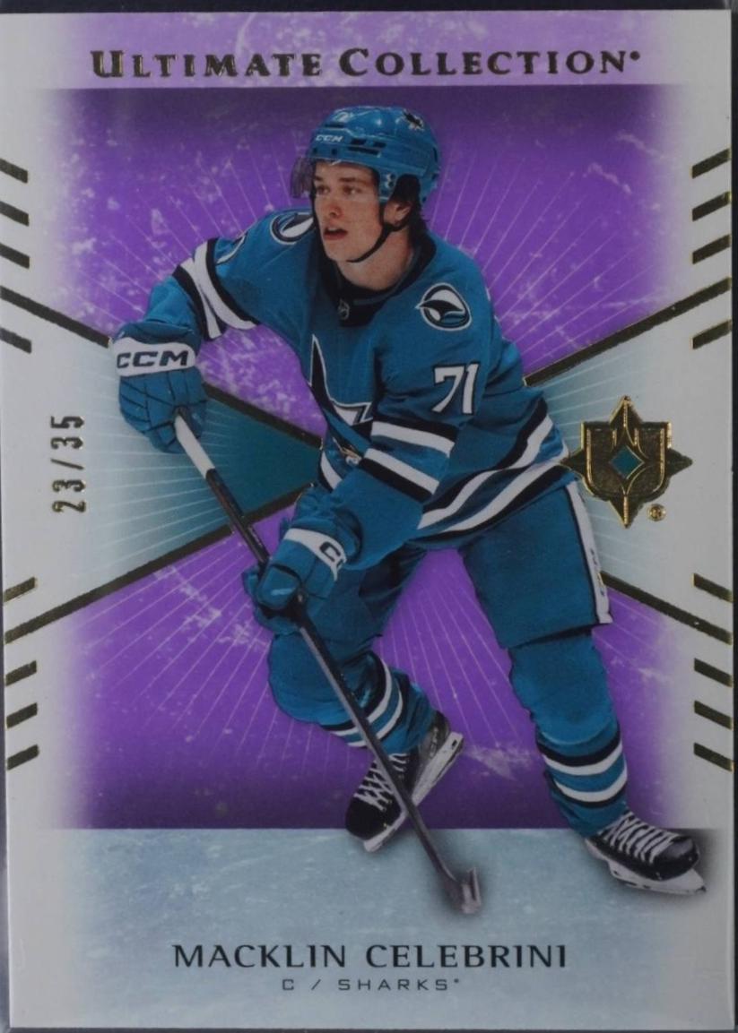 Macklin Celebrini [Purple] #22