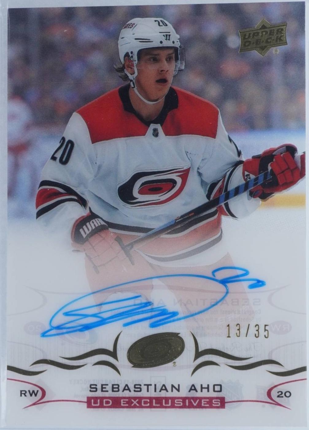 Sebastain Aho [Exclusives Autograph] #CC-SA