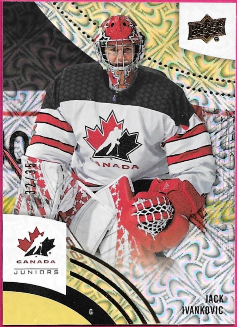 Jack Ivankovic [Gold Patterned Foilboard] #27