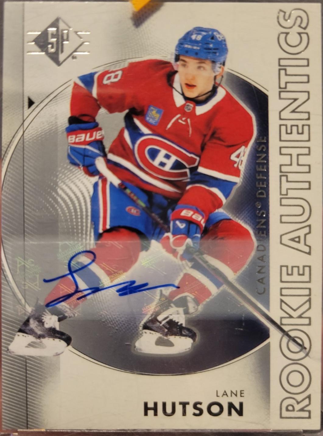 Lane Hutson [Rookie Authentics Signature] #128