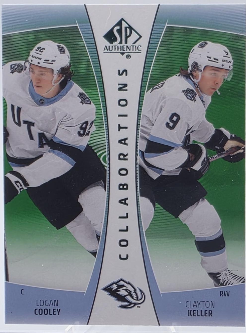 Logan Cooley / Clayton Keller [Green] #CLB-21