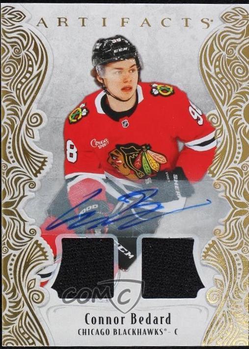 Connor Bedard [Auto Material Gold] #131