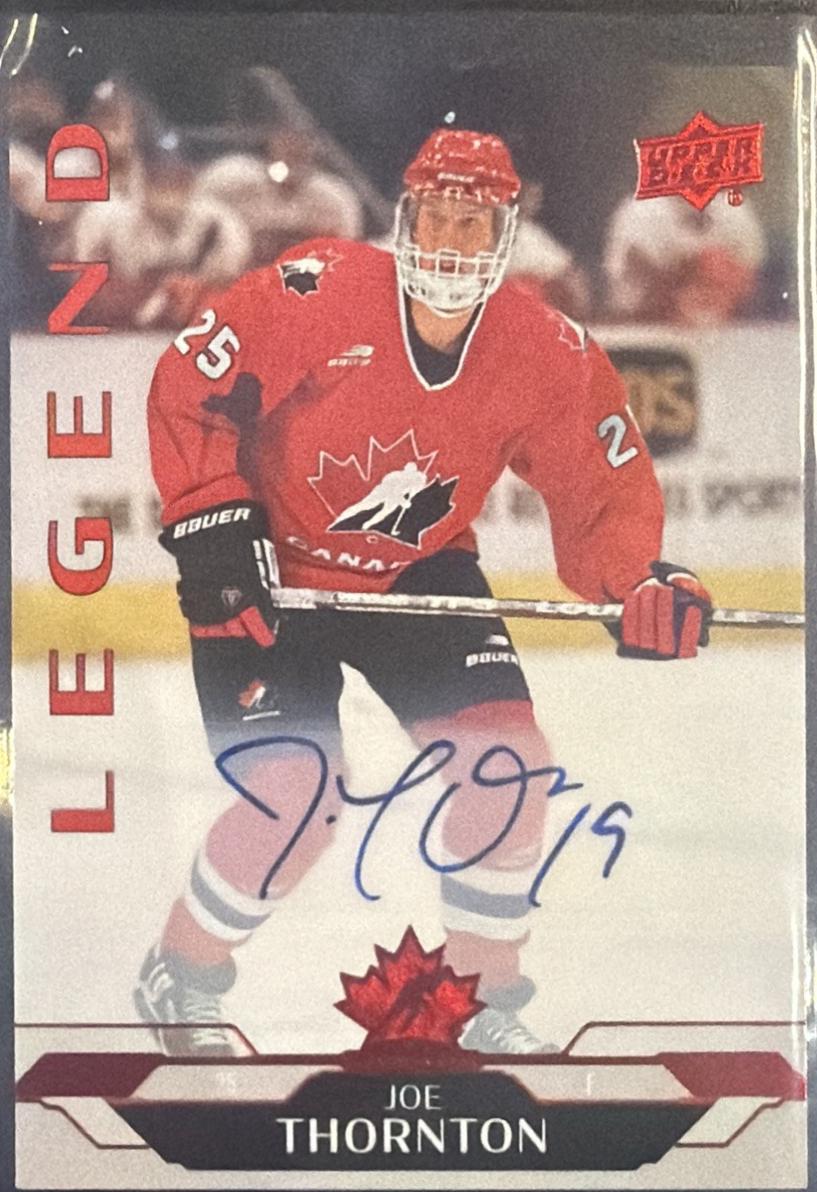 Joe Thornton #TCS-JT