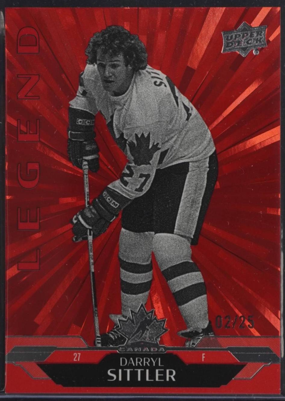 Darryl Sittler [Red Outburst] #195