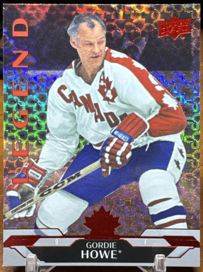 Gordie Howe [Red Rainbow] #187